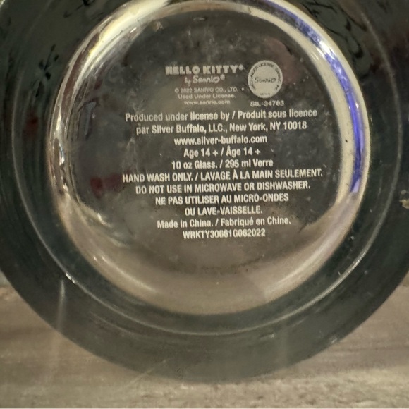 Hello Kitty Sanrio Tall Glasses Be Merry & Bright Pair Holiday - Picture 6 of 9